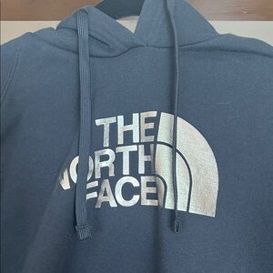 The North Face Women’s  Hoodie in Black and Silver